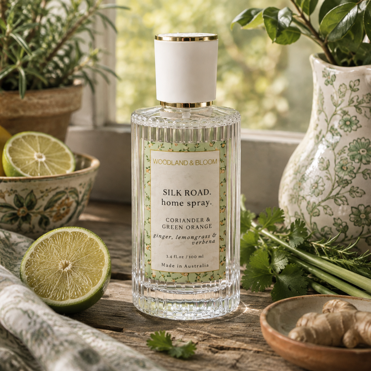 Silk Road - Green Orange & Mediterranean Herbs Home Spray