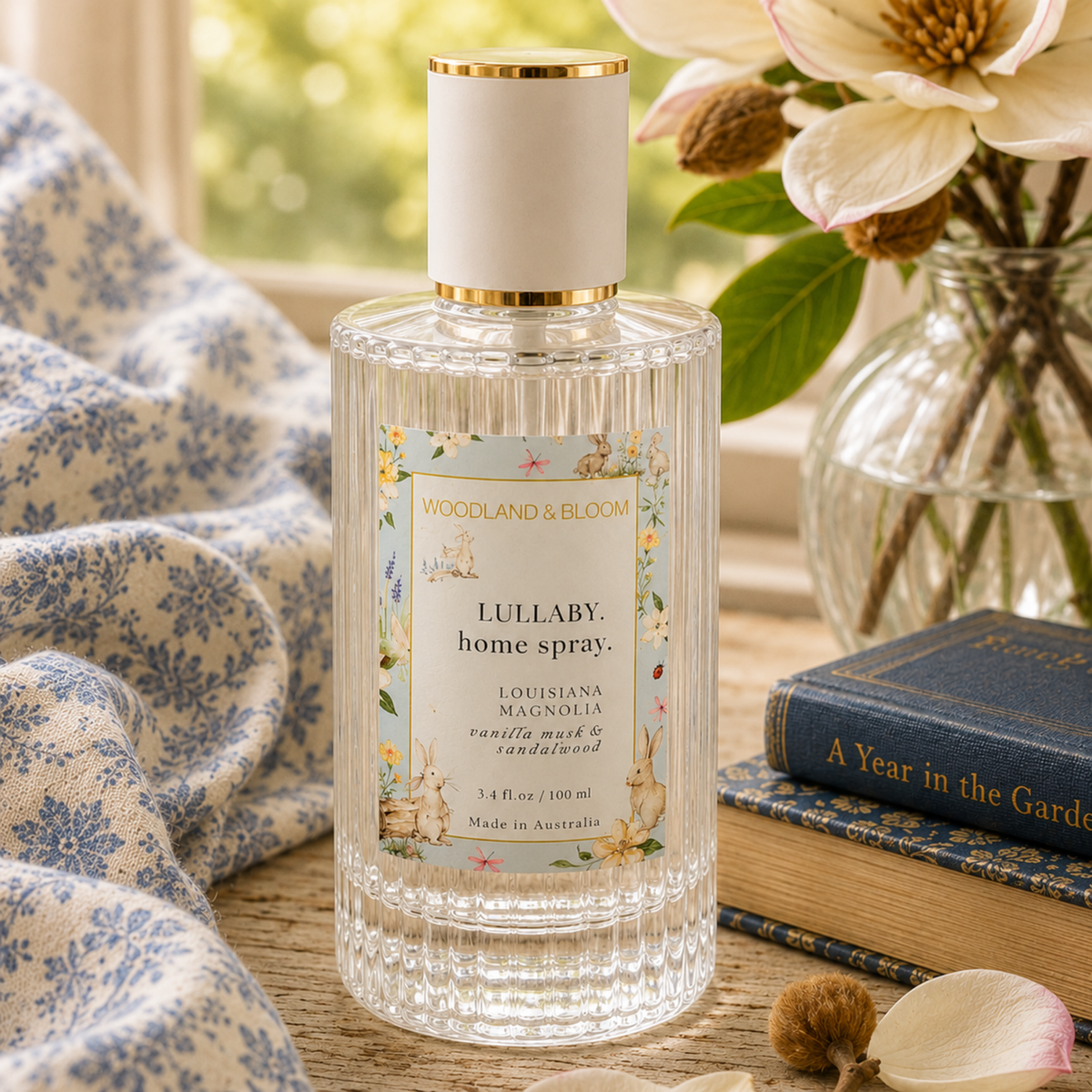 Lullaby -Soft Magnolia & Quiet Evenings Home Spray