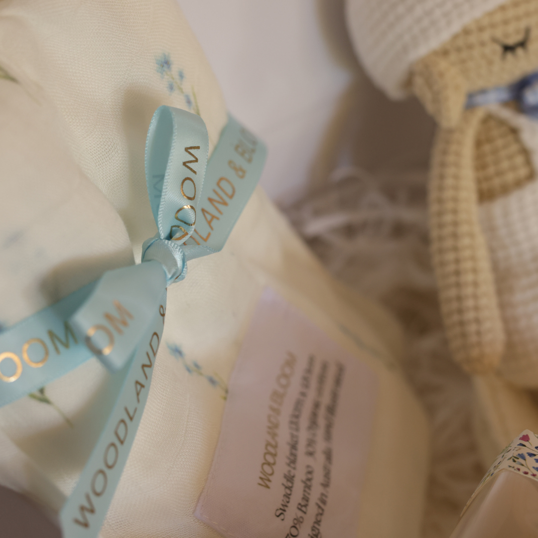 Forget-Me-Not Swaddle Wrap