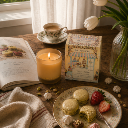 The Patisserie – Pistachio Macaron & Sweet Indulgence Candle
