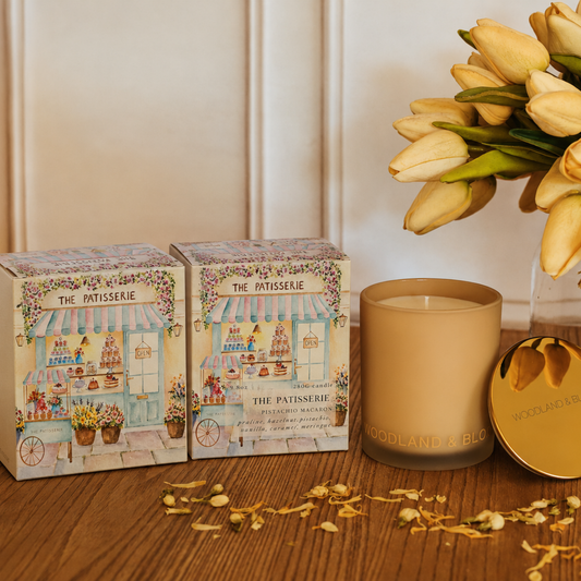 The Patisserie – Pistachio Macaron & Sweet Indulgence Candle