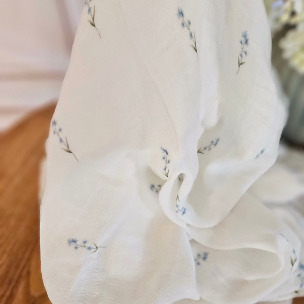 Forget-Me-Not Swaddle Wrap